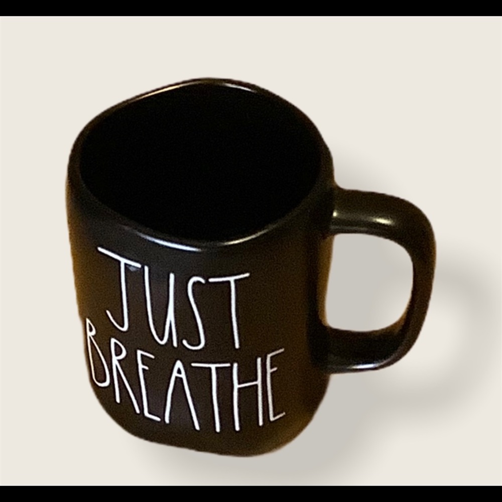 New JUST BREATHE Mug